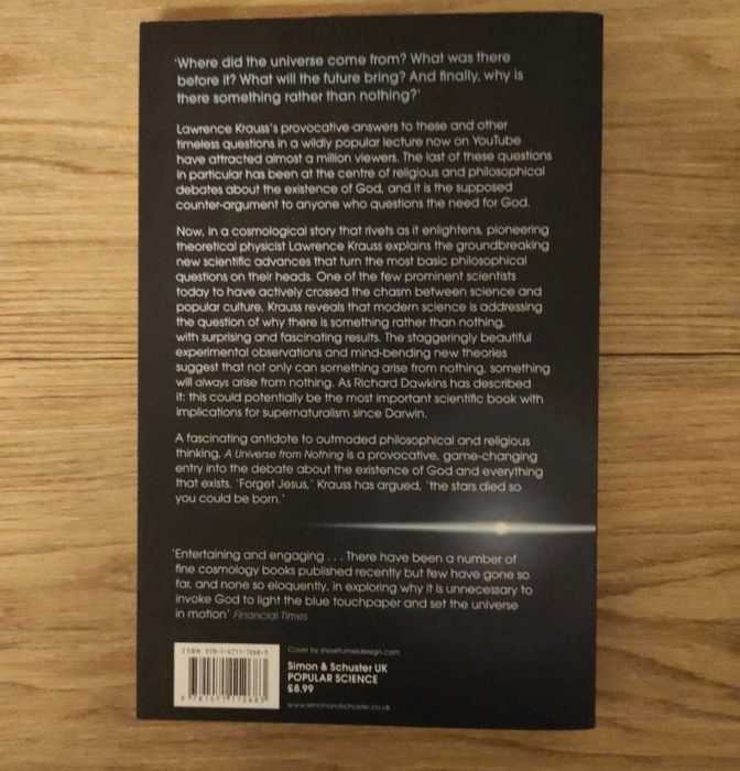 Lawrence Krauss - Universe From Nothing (Novo-PORTES INCLUIDOS)
