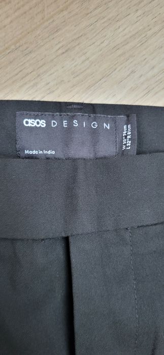 Spodnie eleganckie cygaretki chinosy Asos  S