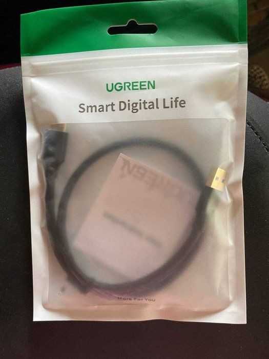 NOVO - UGREEN Cabo USB-A 3.0 P/ Micro USB-B 3.0 - 0,5 Metros