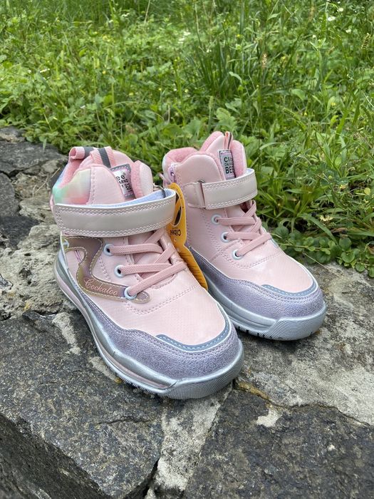 Оригінал! Весняні  кросівки, Хайтопи Clibee, р28