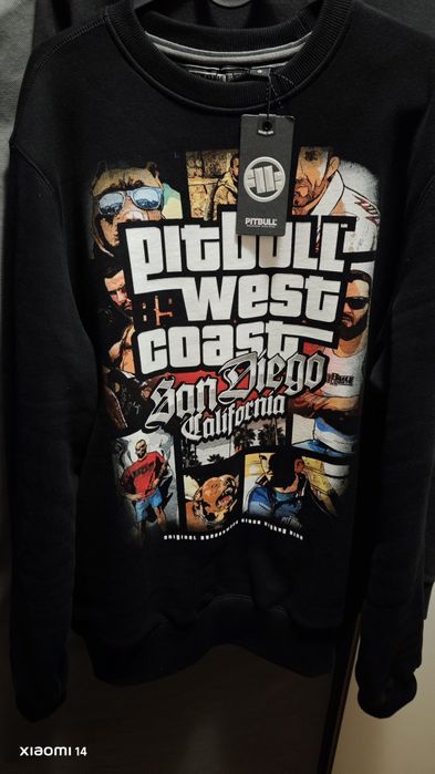 Bluza męska Pitbull West Coast® , czarna, S