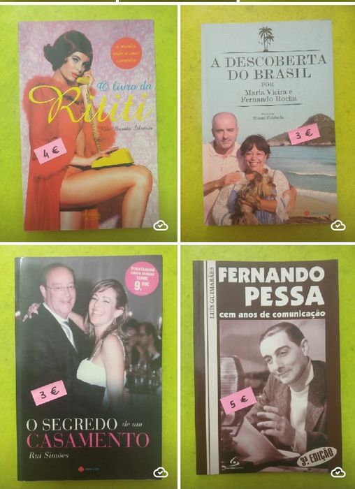 Lote de LIVROS Novos e Usados