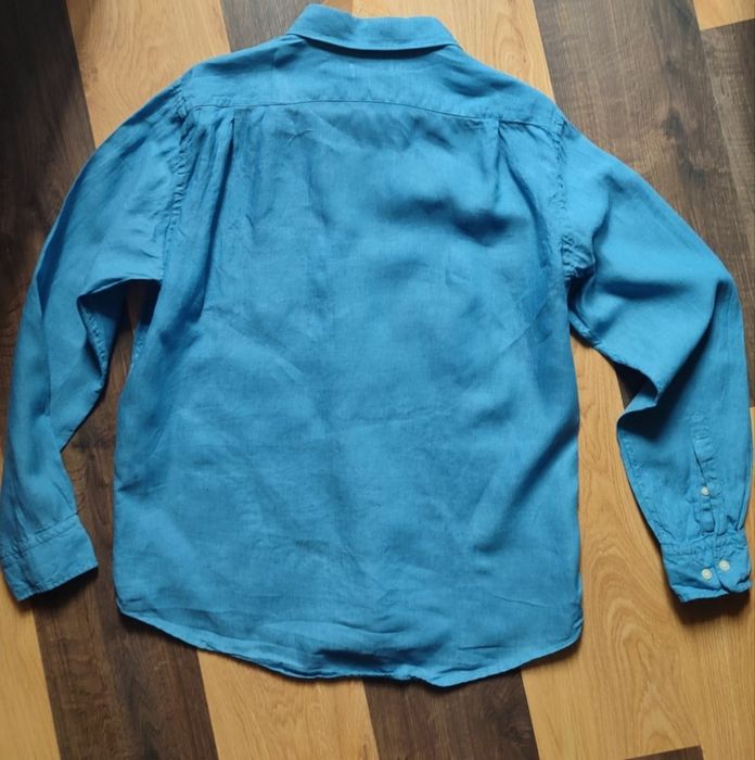 Мужская льнана рубашка