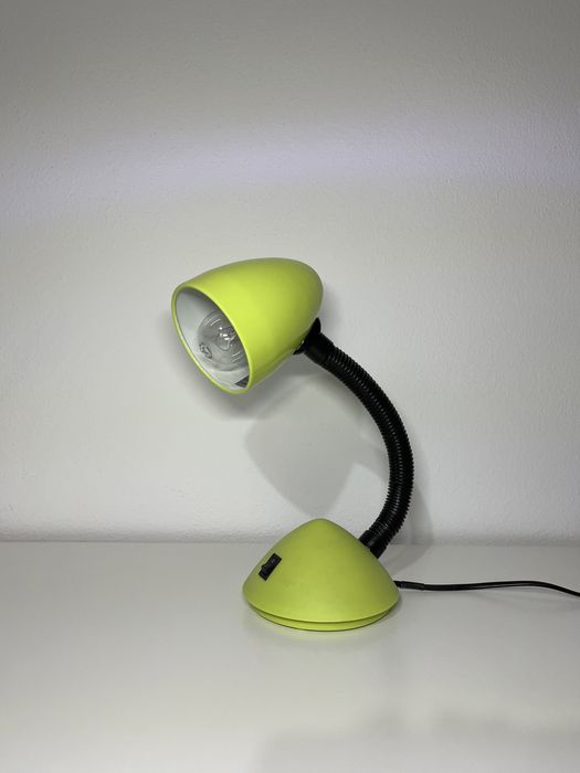 Candeeiro de secretária verde