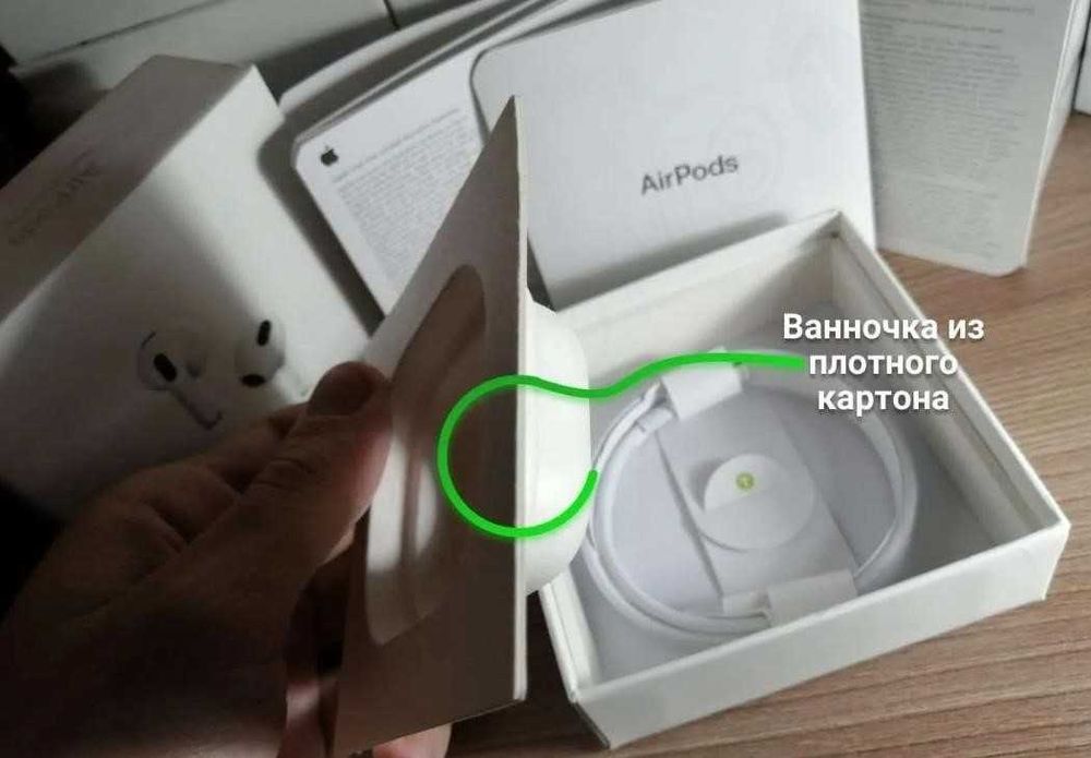 АірПодс 3 1в1 Наушники беспроводные +чехол Premium