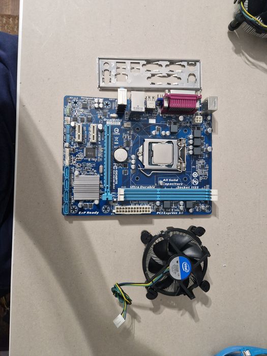 Płyta głowna gigabyte lga 1155 box cpu