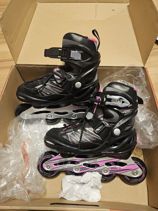 Rolki dziewczęce rozmiar 30-35