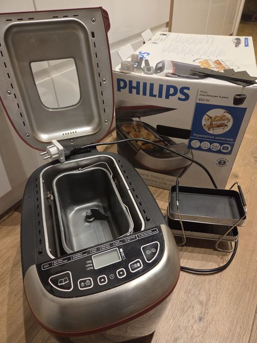 Wypiekacz do chleba Philips HD9040 – komplet, sprawny