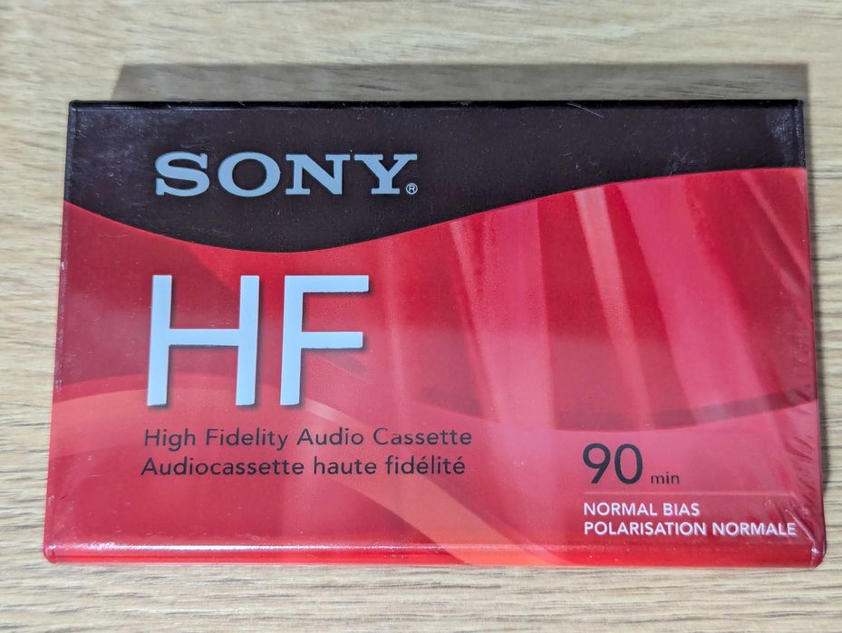 Аудіокасеты аудио кассеты SONY HF 90 normal bias блок 10шт.