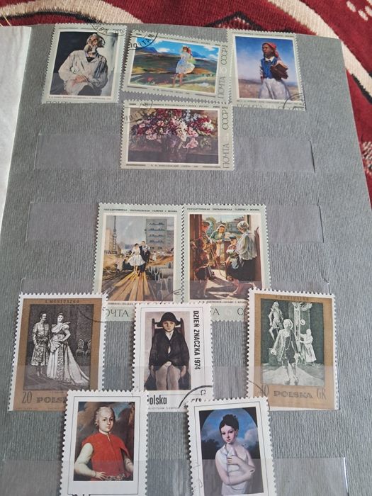 Два альбома марок ссср