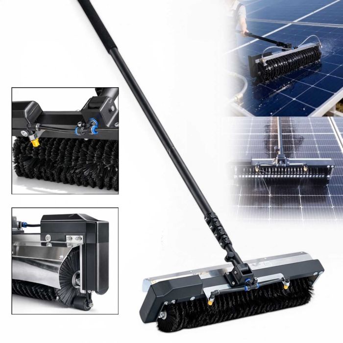 Роторна щітка для очищення сонячних панелей Profinstrument SR-60 (7,5 м, 60 см, 24 V)