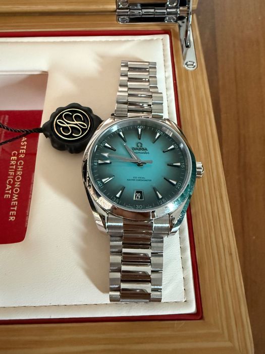 Omega Seamaster Aqua Terra 150M - 'Turqouise Dial' 41mm