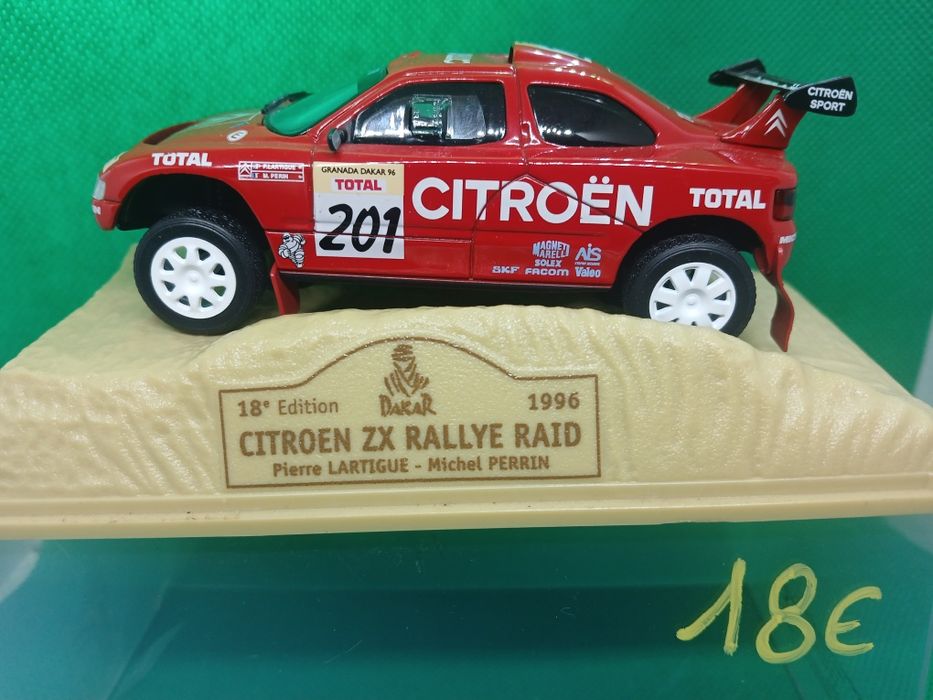 Miniaturas  1:43 Rally  Dakar 8 modelos diferenteses
