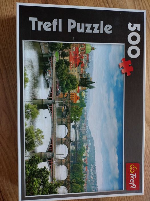 Puzzle 500sztuk, krajobrazy i tygrys