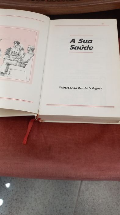 Livro sobre saúde do Seleções do Reader's Digest.