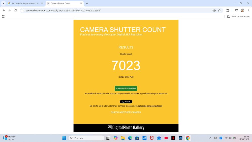 Sony a7 II como nova, com 3 baterias