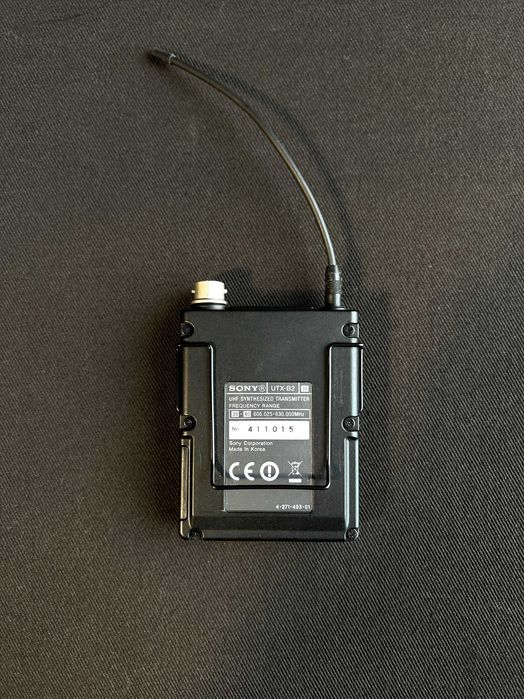 Sony UTX-B2 nadajnik UHF mikroport bodypack blok 38 606-630 MHz