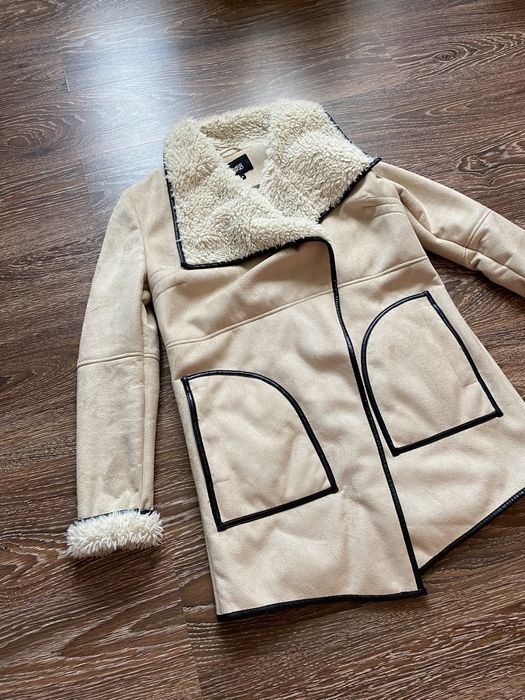 М'яка еко-дублянка кардиган дублянка