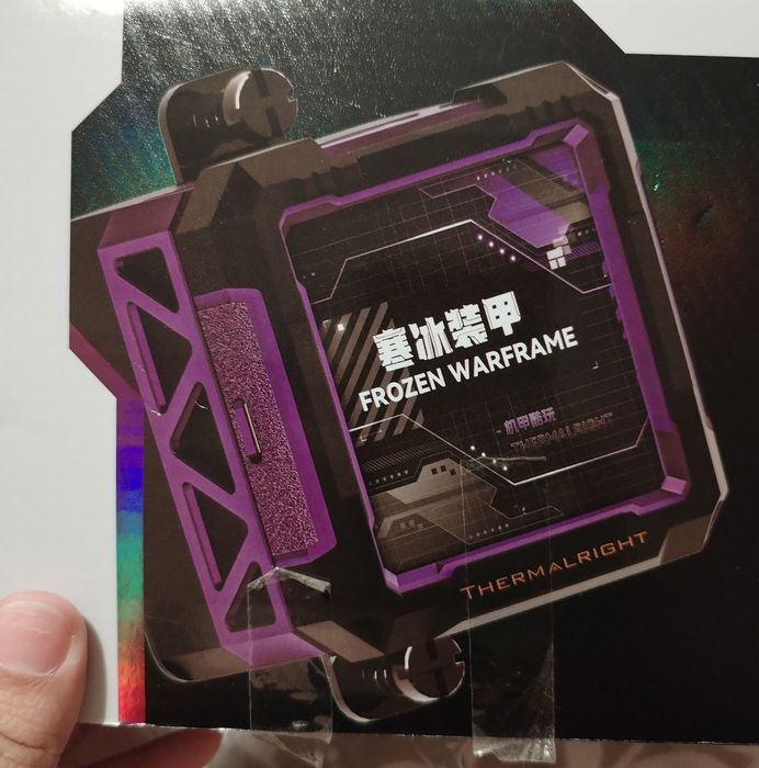 Thermalright Frozen Warframe 360 ARGB BLACK (Versão PRO)