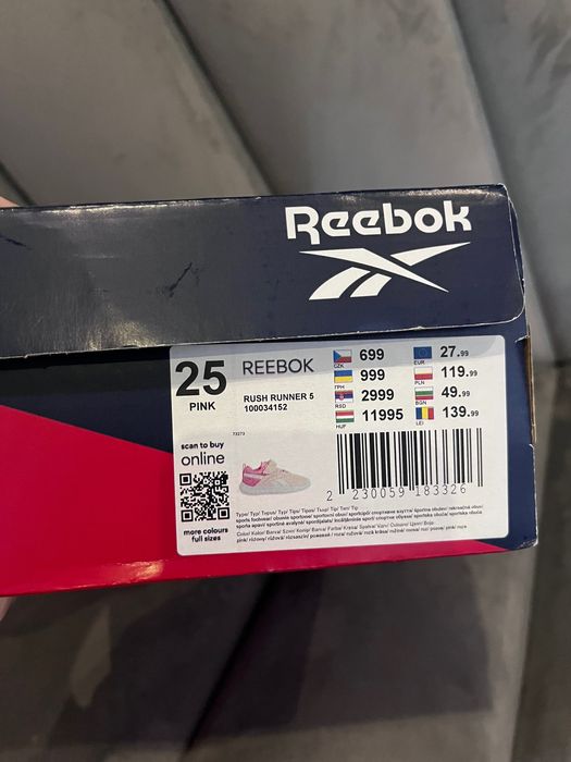Buty Reebok rozmiar 25