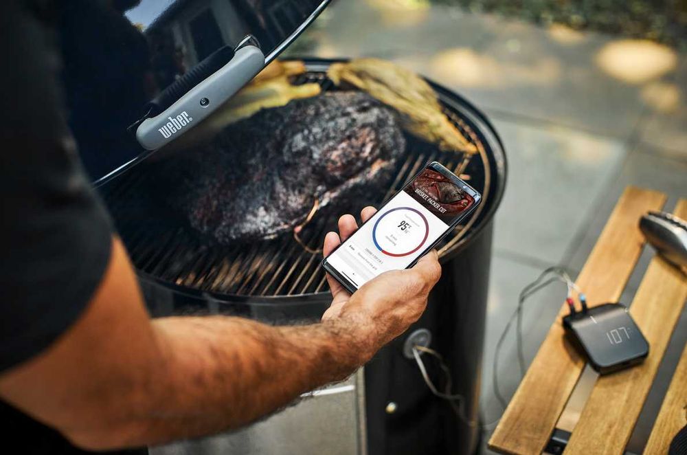 Weber 3202 Connect Smart Grilling Hub termometr do grilla mięsa  WiFi