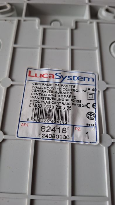 Skrzynka rozdzielcza.rozdzielnica LucaSystem