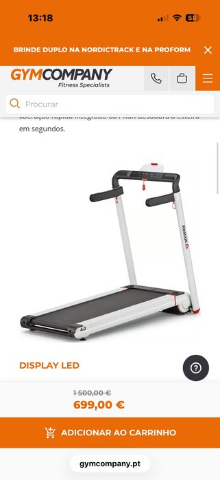 Máquina de Correr Reebok444014594160732161