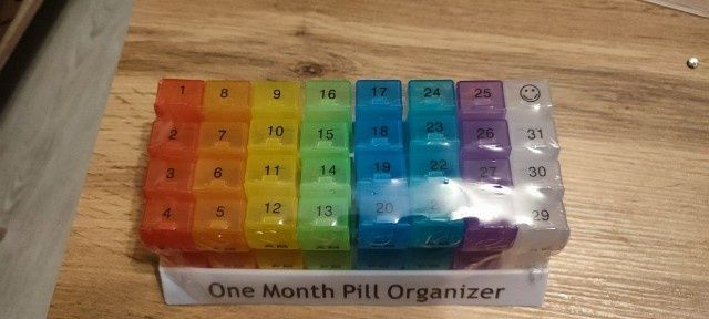 Organizer na Leki Miesięczny