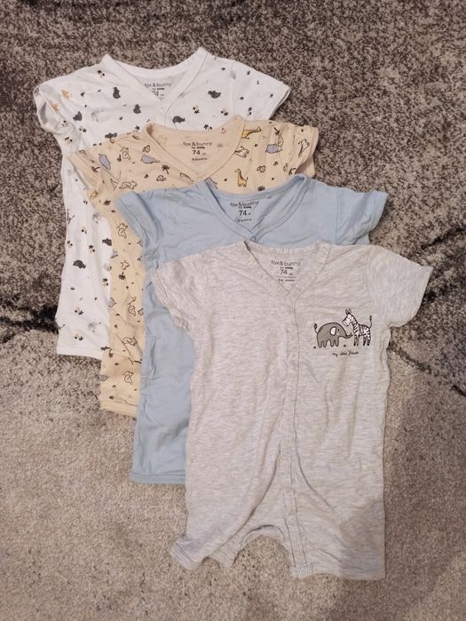 Paka letnich ubrań dla chłopca, 68/74