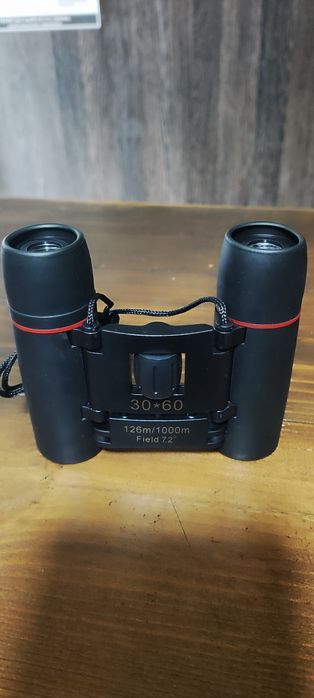Бинокль  маленький раскладной 30*60