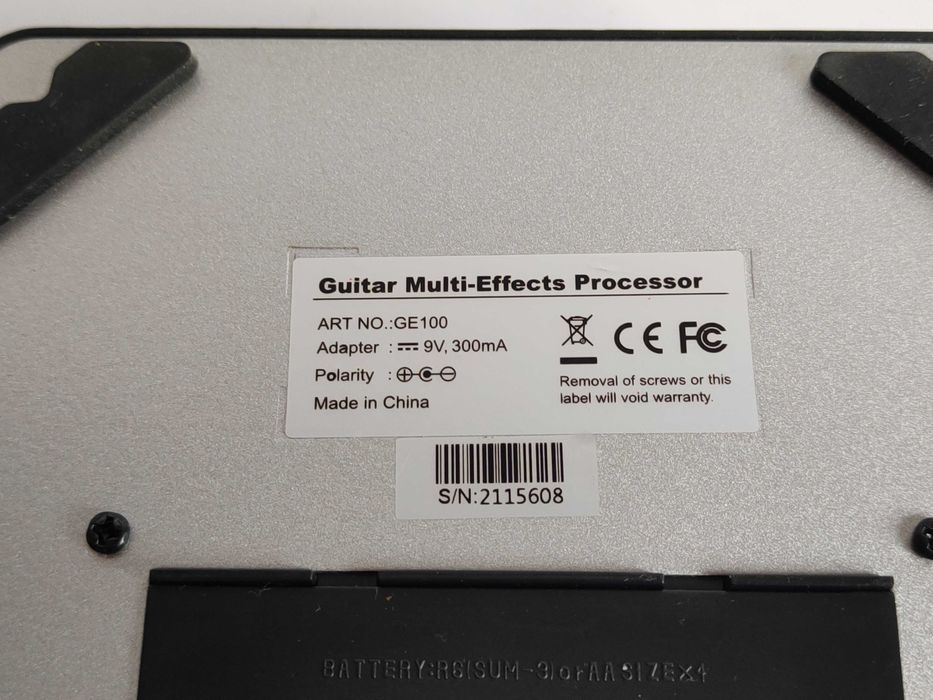 Mooer GE100 multiefekt do gitary elektrycznej