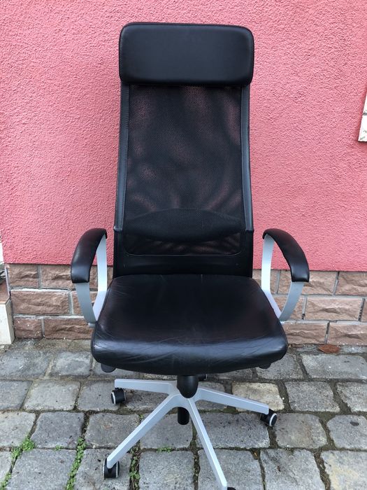 Fotel biurowy Markus  skóra.Możliwy dowóz.