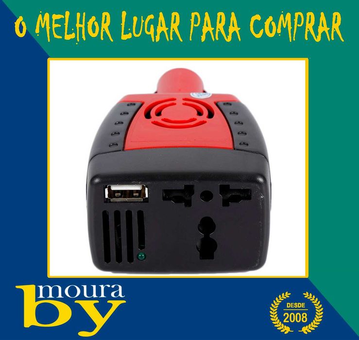 Inversor 150w inversor de potência dc 12v para ac 220v saída