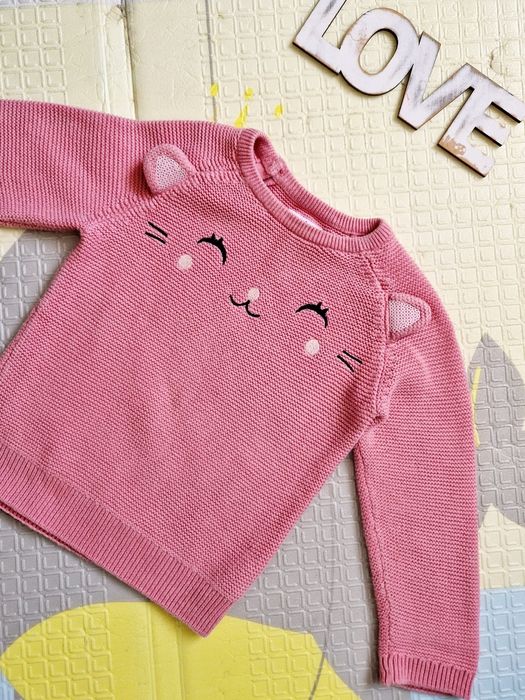 Светр Beby Club 18-24 м 1,5-2 р дівчинка кофта батнік реглан світшот