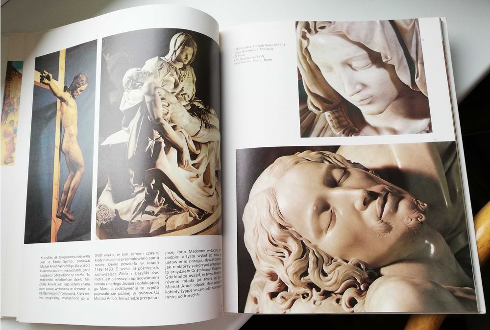 Album Geniusze Sztuki Michał Anioł stan idealny Maria Luisa Rizzatti