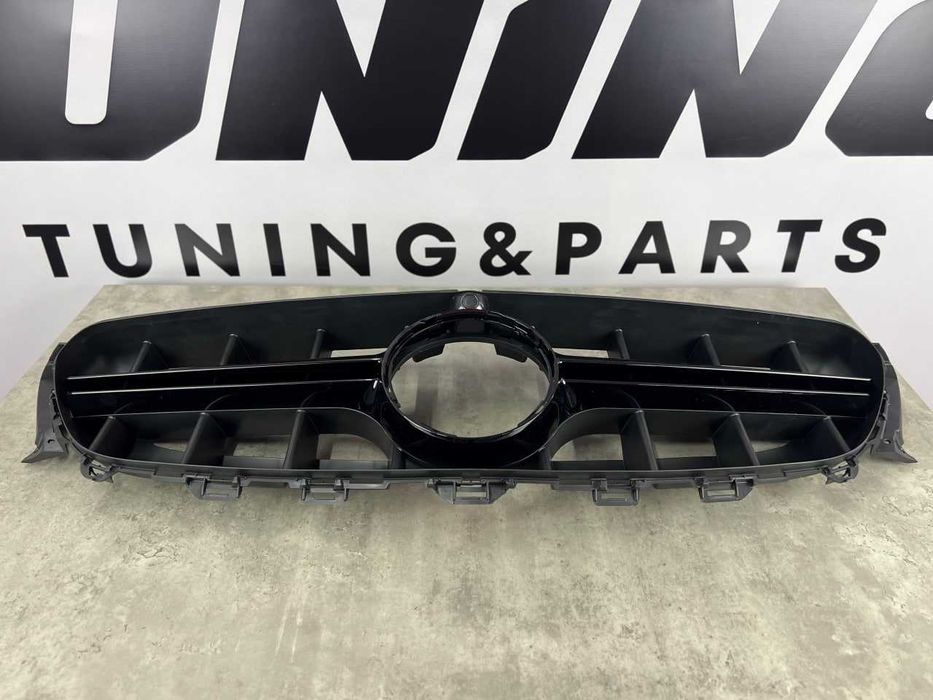 Решітка радіатора - AMG (Black) - Mercedes Benz (E-Class W213) 2017+