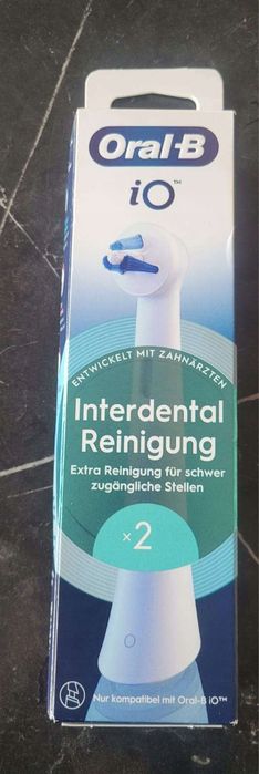Końcówki Oral-B iO Interdental białe 2 szt. do szczoteczki iO wkład za