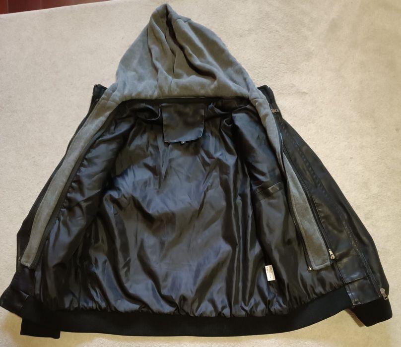 Casaco Jaqueta NOVO em Pele