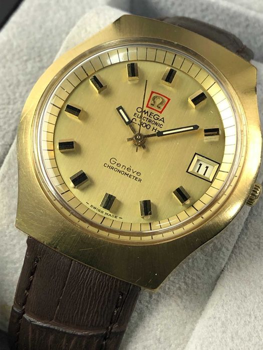 OMEGA Geneve f300 Hz Electronic Chronometer – Vintage 70s – 40 mm