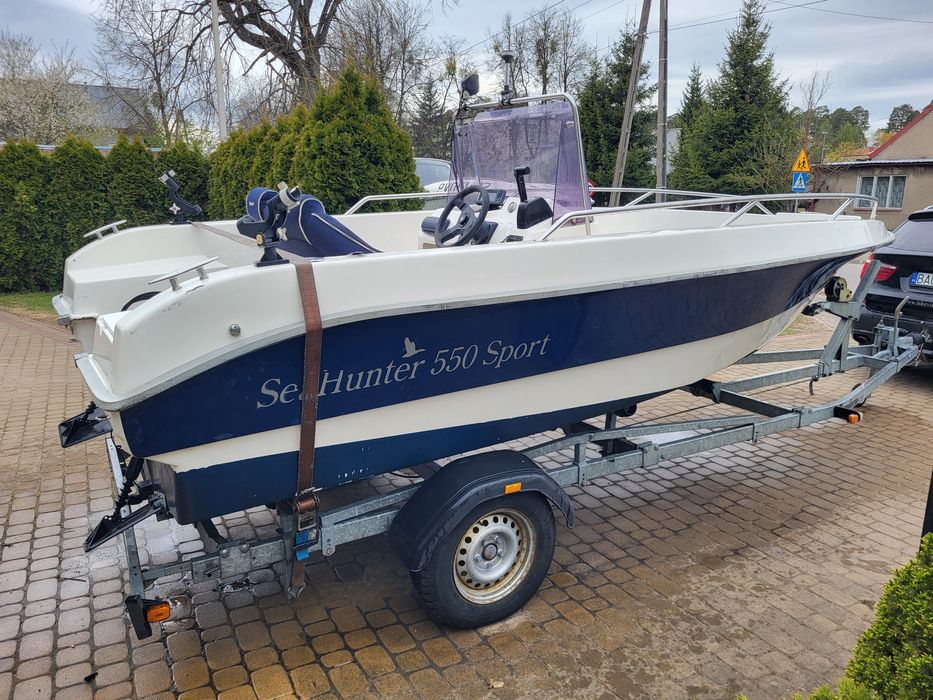 Lodz lodka wedkarska motorowka Open Sea Hunter 550