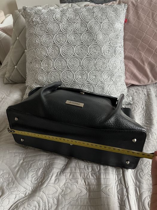 Elegancka, skórzana torebka marki Paters