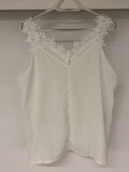 Bluzka/koszulka biała/krem