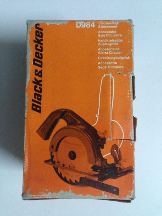 Acessório Black & Decker Vintage D985- Serra circular