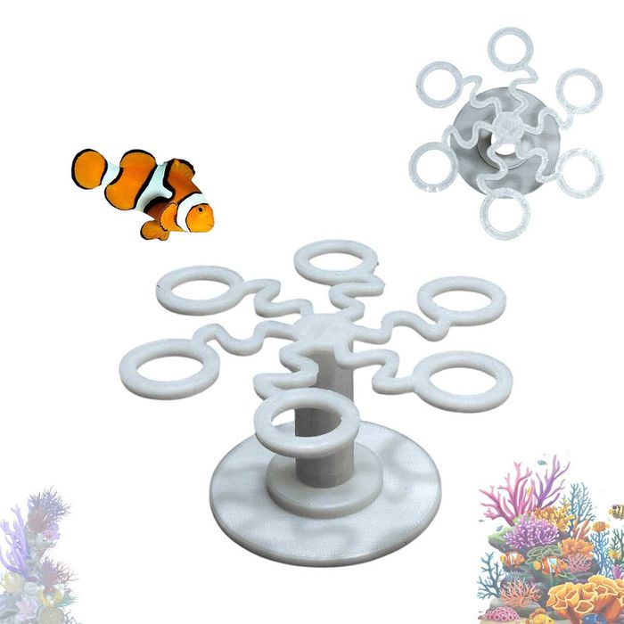 Podstawka pod koralowce -9,5x9,5x6 Stolik na szczepki korale FragStand