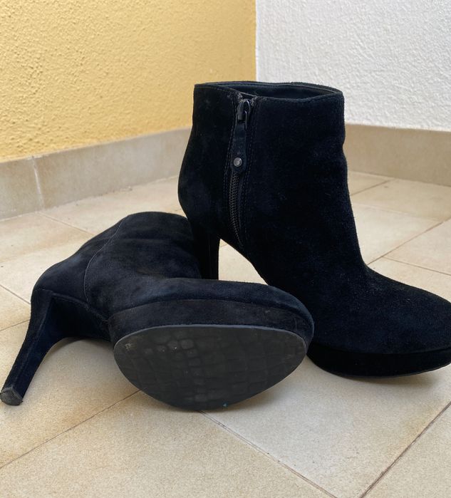 Botas Rockport camurça preto 37