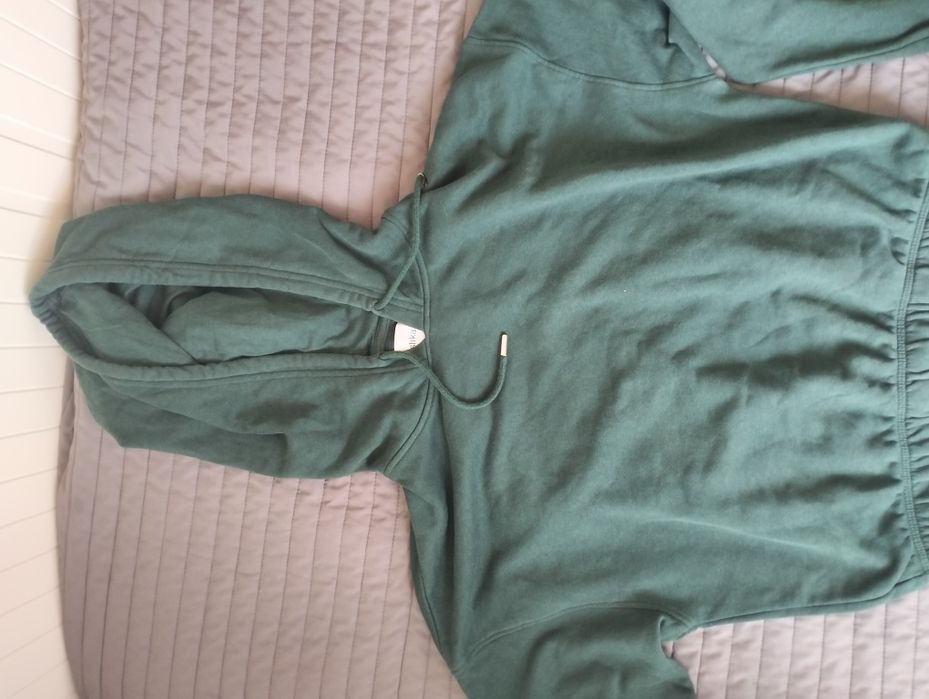Sweatshirt Bershka verde petróleo