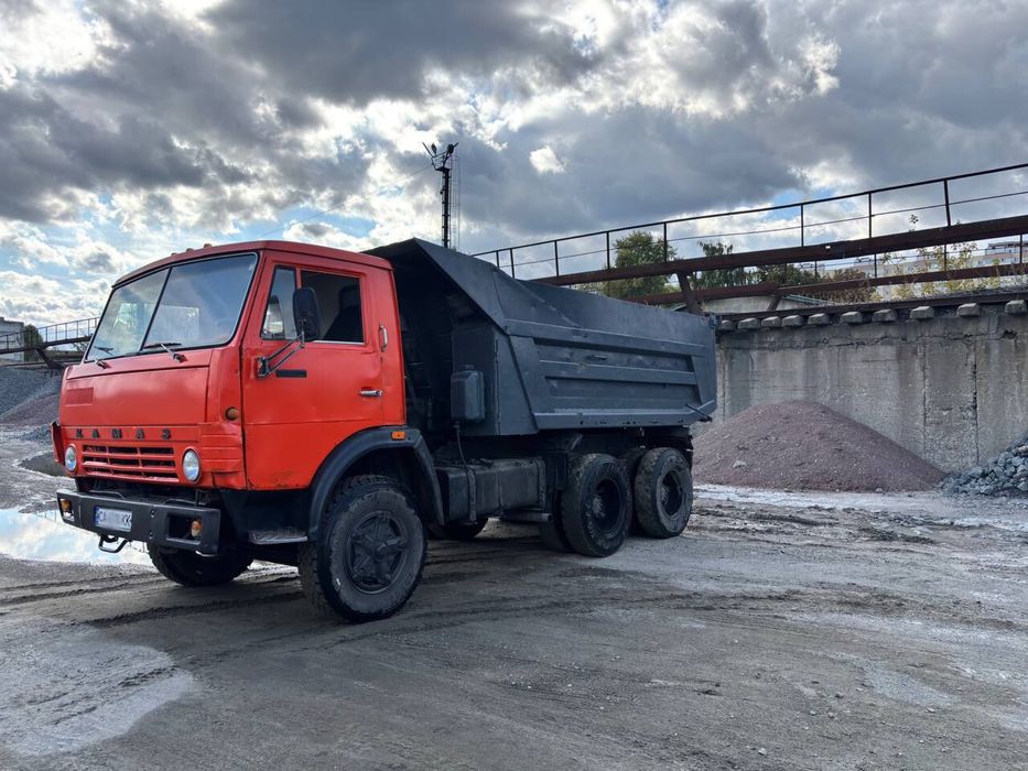 Послуги КамАЗа-перевезення сипучих матеріалів, вивіз сміття