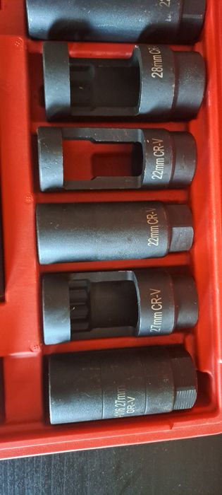 Kit Ferramenta 10 chaves remoção Sonda Lambda, Injetores, etc.. (Artigo Novo)
