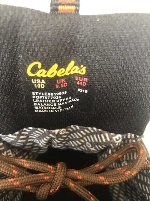 Продам полуботинки Cabela's Gore-Tex для трекинга