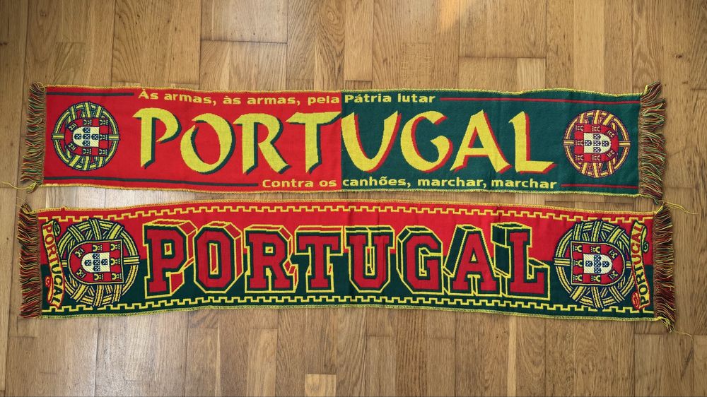 2 cachecóis Portugal